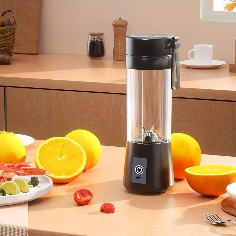 Mini Portable USB Electric Blender & Fruit Juicer – Rechargeable & Compact