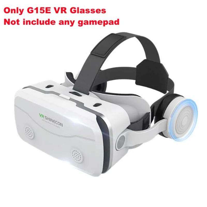 G15E VR Glasses IMAX 3D Movies Virtual Reality VR Glasses Google Cardboard Box VR Helmet for 4.7-7